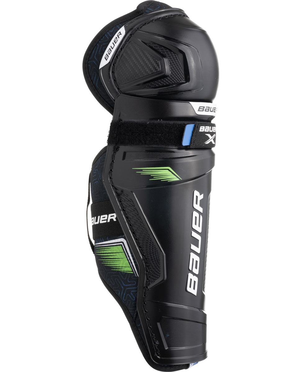 Bauer X S24 Jr Ice Hockey Shin Guards Scheenbescherming - Maat: 12 Inch