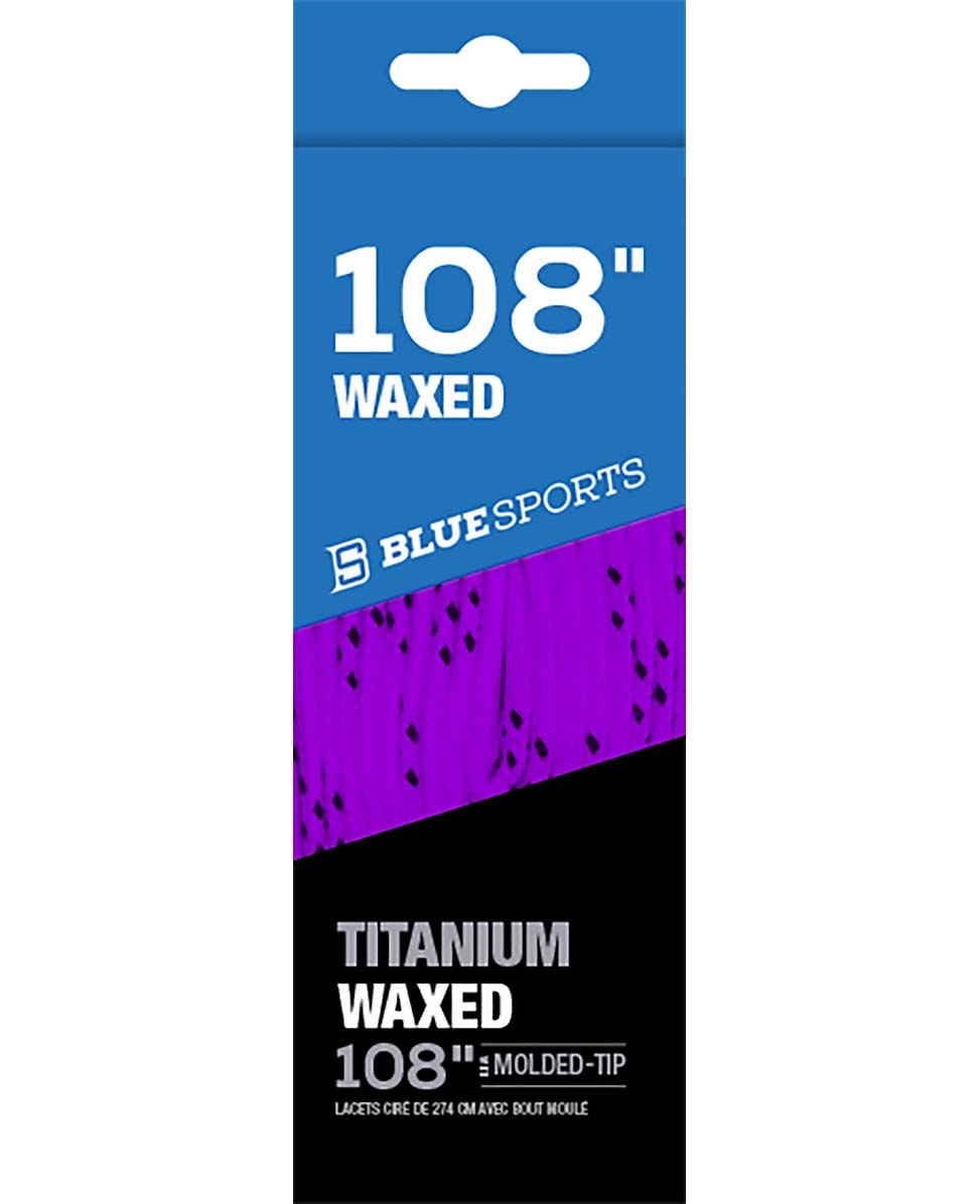 Blue Sports Veters Waxed Purple