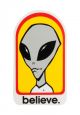 Alien Believe Sticker