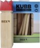 Kubb Bex Original Rubberwood Red King