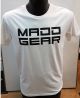 Mgp Madd Gear Text Logo Tee White Mt: M