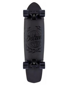 D Street Cruiser Complete Skateboard Atlas Black 28 IN