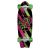 Santa Cruz Brush Dot 27.7 x 8.8 Inch Cruiser Skateboard Green Pink 