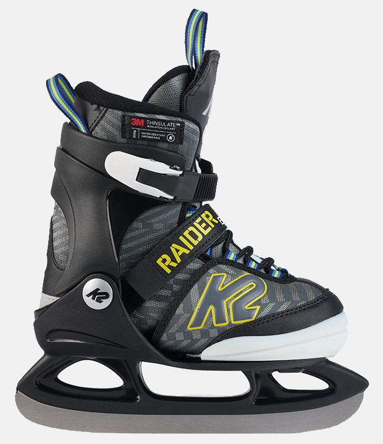 K2 Raider Beam Ice Hockey Schaatsen | Met LED Verl. Grey / Yellow